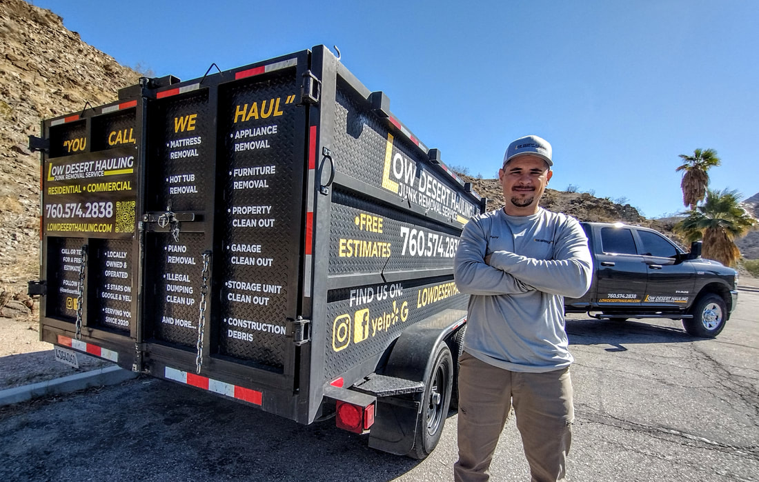 Low Desert Hauling Junk Removal Service Cathedral City Junk Removal OwnerPicture
